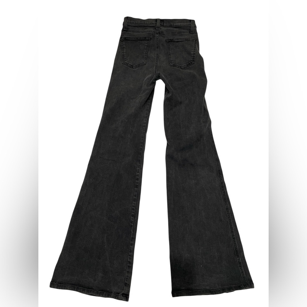 Current/Elliott Black Flare Jeans Women’s Size 24 - Picture 3 of 4